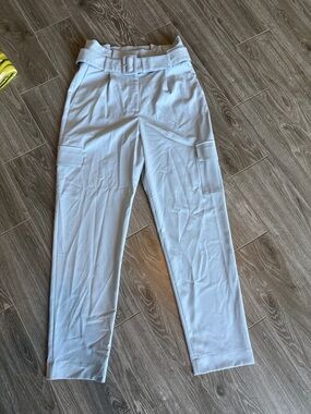 Express Light Blue Collared Button-Up 2 long tall